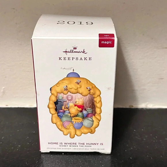 Winnie the Pooh - Home is Where the Hunny Is Ornament. - Picture 3 of 5